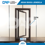 Jendela Aluminium Boven 30 x 50 - Image 2