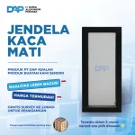 Jendela Kaca Mati 60 x 150