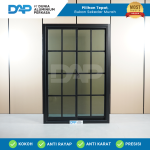 Jendela Aluminium Sliding 2 Daun 70 x 100 