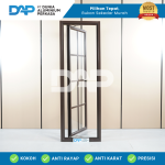Jendela Aluminium Ornamen 1 Daun 70 x 120 