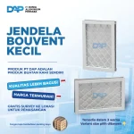 JENDELA BOVEN LOSTER T40 x L60 CM VENTILASI KAWAT NYAMUK ALUMINIUM EXPANDA