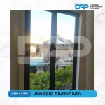 Jendela Aluminium / Alumunium 120 x 130 