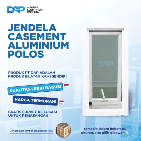 Jendela Aluminium Boven 30 x 150