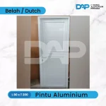 Pintu Aluminium Dutch / Pintu Belah 80 x 200 