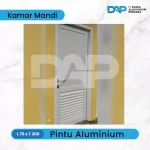 Pintu Aluminium Kamar mandi 80 X 200
