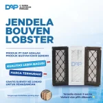 VENTILASI ALUMINIUM EKSPANDA ANTI KARAT, JENDELA BOVEN LOSTER T30 x L50 CM